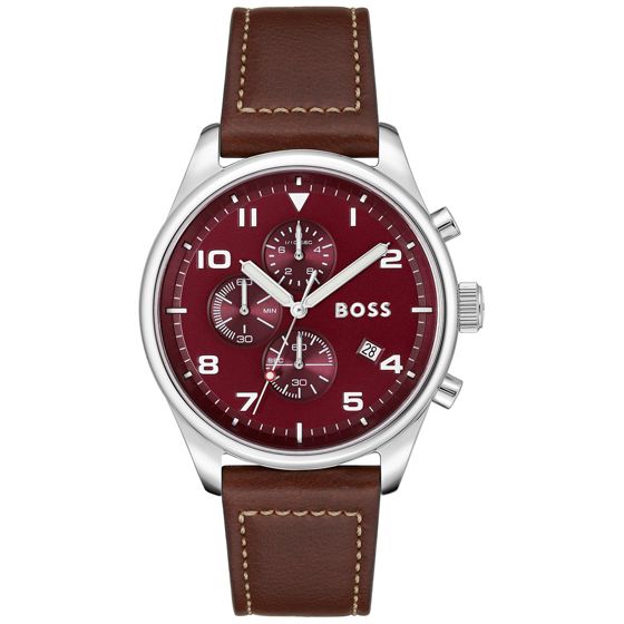 Hugo Boss Mens Leather 1513988HB Watch