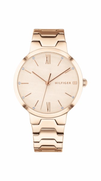 Tommy Hilfiger Ladies Rose Gold Plated 1781989th  Watch