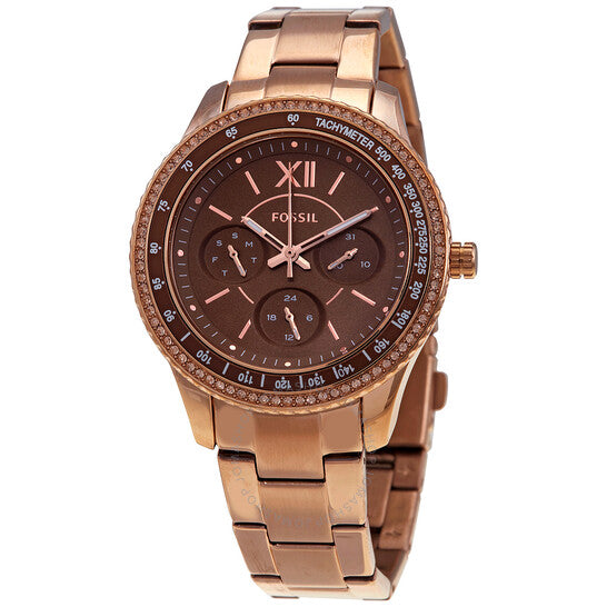 Fossil Ladies Rose Gold Plated ES5109